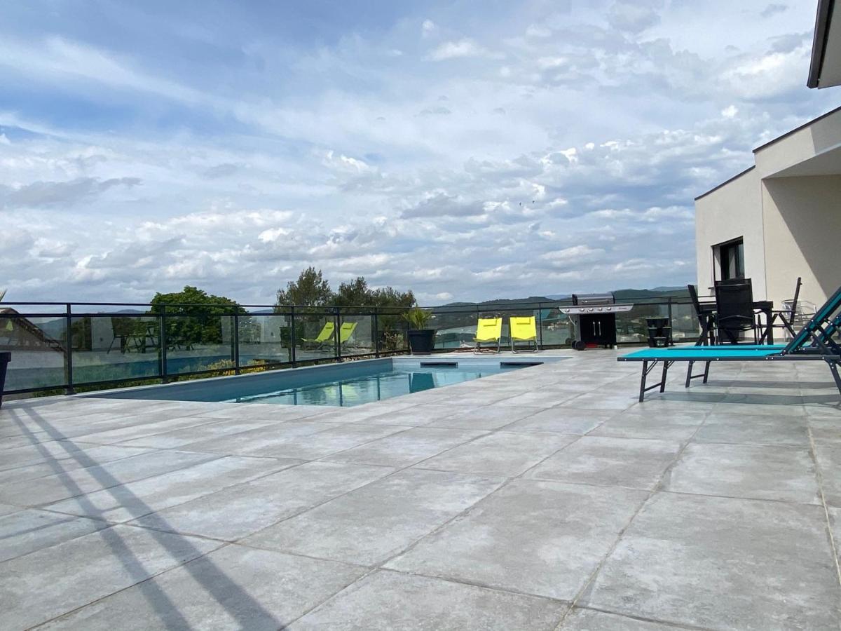 Villa Avec Vue Panoramique Sur Les Cevennes Saint Julien Les Rosiers Εξωτερικό φωτογραφία