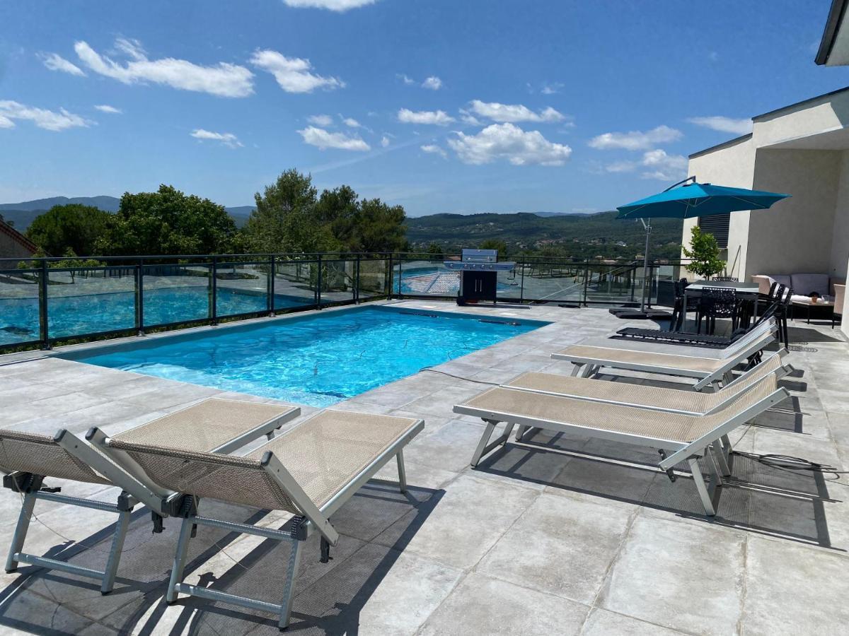 Villa Avec Vue Panoramique Sur Les Cevennes Saint Julien Les Rosiers Εξωτερικό φωτογραφία